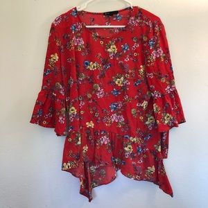 THE CUTEST FLORAL TOP!
